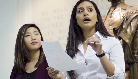 Student Association members discuss DPS, international enrollment statistics