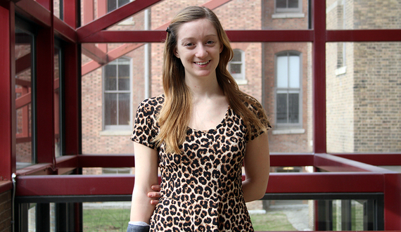 Junior finds empowerment, helps others at the Office of Disability Services