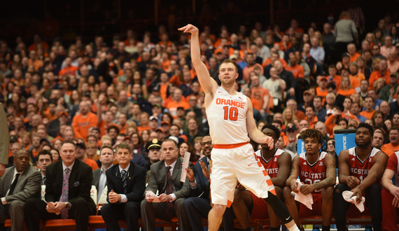 Storify: Syracuse community reacts to Michael Gbinije&#8217;s career day and Syracuse&#8217;s victory against North Carolina State