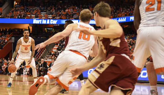 Beat writers predict Syracuse to smother Boston College