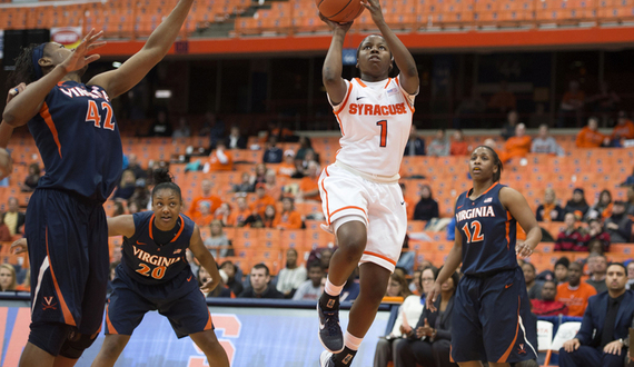 Point guard Alexis Peterson named 1st-team All-ACC