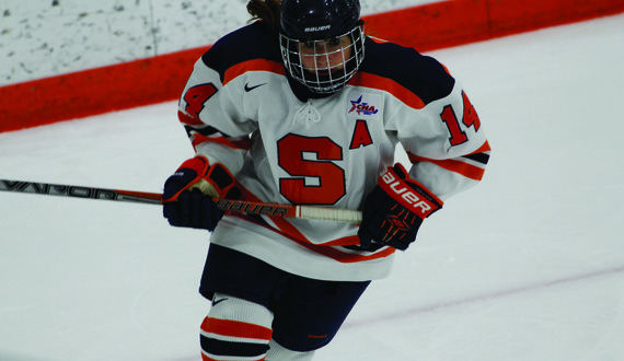 Melissa Piacentini finds comfort on ice at Syracuse