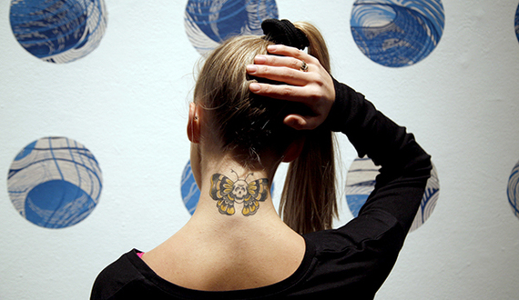 Butterfly inspires junior&#8217;s tattoo in honor of her late brother