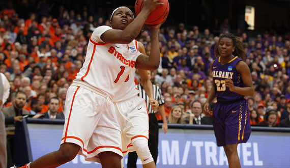 Alexis Peterson has been the center of it all on Syracuse’s Final Four run