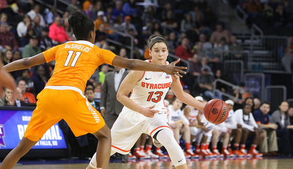 Brianna Butler sinks 6 3s in Elite Eight win over Tennessee
