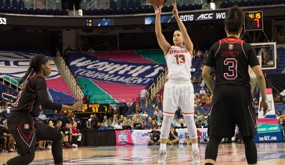 No. 17 Syracuse buries N.C. State with 12 3s in 80-61 win to advance to ACC tournament semifinals