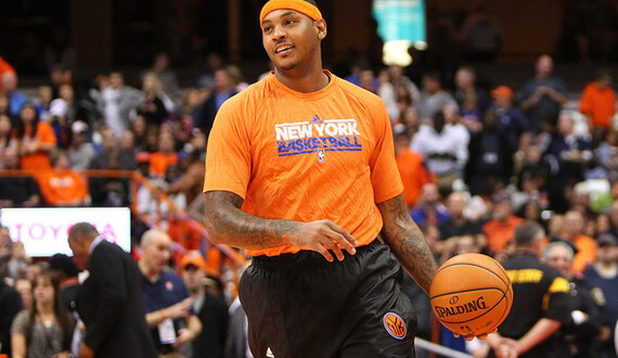 Watch Carmelo Anthony scream at his TV after Syracuse&#8217;s Sweet 16 win: &#8216;They didn&#8217;t want us to win&#8217;