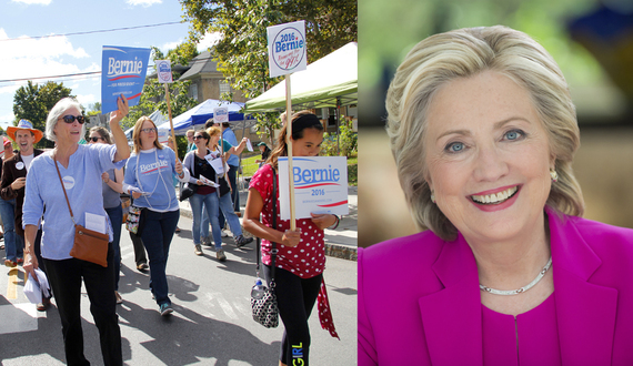 Clinton, Sanders clash over Wall Street, gun laws in 7th Democratic primary debate