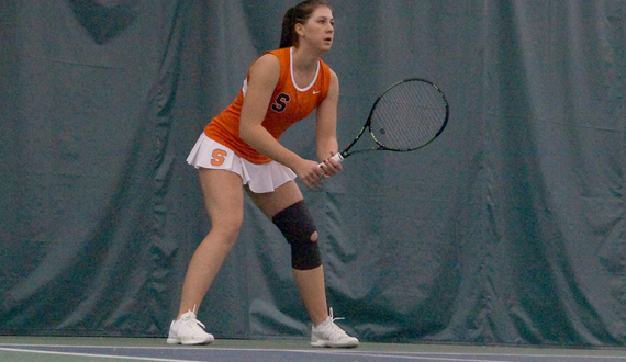 Anna Shkudun helps Syracuse clinch first-round bye in ACC tournament in 5-2 win over Virginia Tech