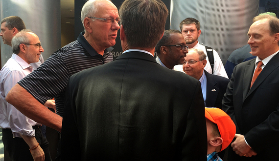 Jim Boeheim and Dino Babers surprised by departure of athletic director Mark Coyle