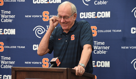 Jim Boeheim discusses Carmelo Anthony&#8217;s legacy at post-Olympics press conference