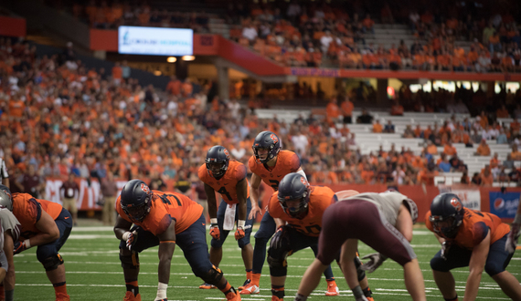 Syracuse football’s offensive line faces uphill battle against Louisville’s front seven