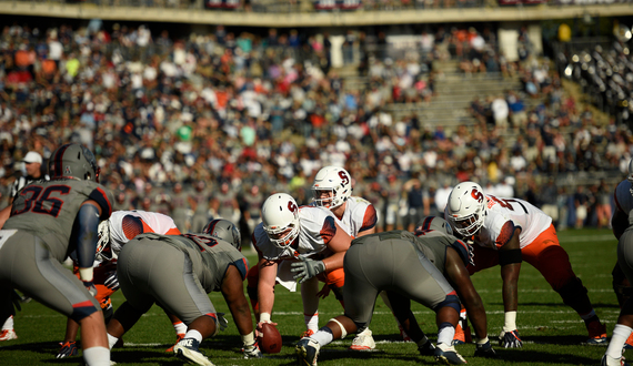 Syracuse football&#8217;s offensive line patches together mediocre performance
