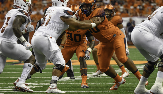 Inexperienced DEs could pose problems for Syracuse in defending South Florida&#8217;s zone read