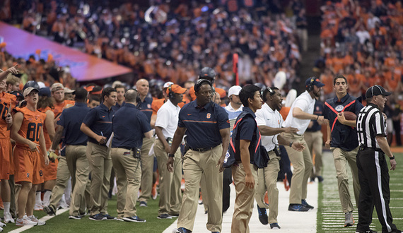 Louisville is Syracuse football&#8217;s first real test, even if Dino Babers won’t say it