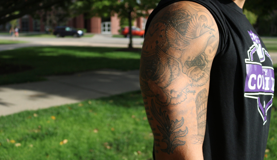 Junior gets multiple tattoos to honor family, heritage