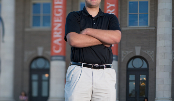 Junior James Franco shares name with actor, creates different image for self