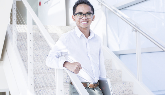 SU Student runs two non-profits and has his own service based start-up