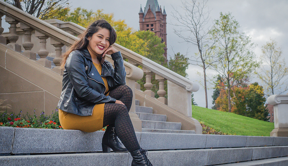 Senior finds home in Syracuse, Latina community