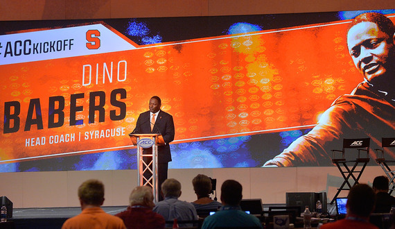 3 things Dino Babers said on the ACC teleconference: Wilson to start for Coleman at DE, SU&#8217;s DBs, feeding Etta-Tawo