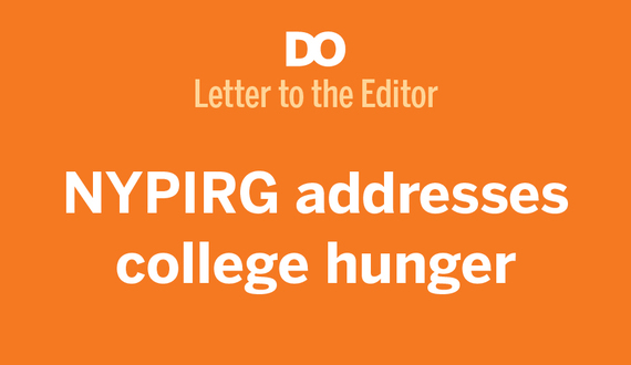 NYPIRG member sheds light on college hunger