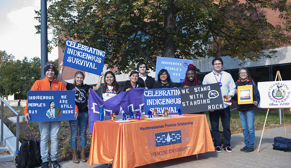 Students and faculty express importance of SU recognizing Indigenous Peoples Day