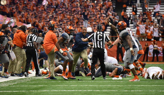 Syracuse defense shuts down No. 17 Virginia Tech in 31-17 upset victory