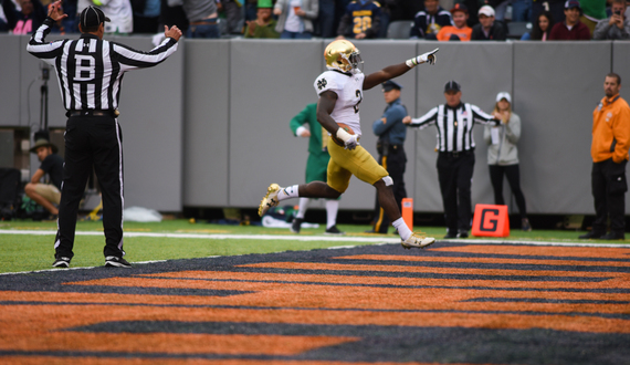 Notre Dame torches Syracuse football with 5 50-plus-yard touchdowns