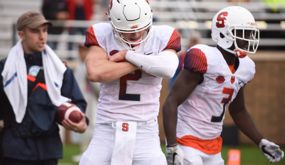 Syracuse football hangs on to beat Boston College, 28-20