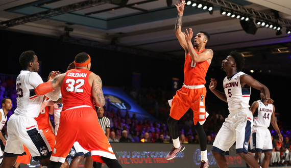 Syracuse men&#8217;s basketball to reportedly face Connecticut in 2017 at Madison Square Garden