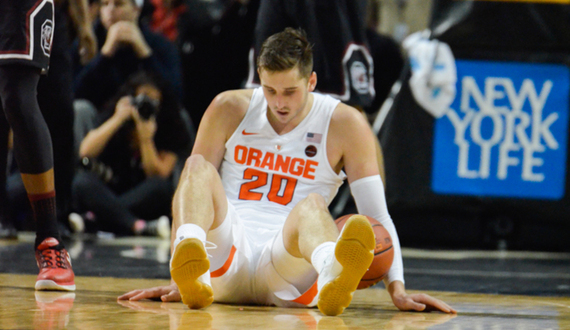 Syracuse men&#8217;s basketball falls 4 spots to No. 22 in AP Poll