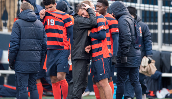 No. 8 seed Syracuse men&#8217;s soccer falls in Sweet 16 to No. 9 seed North Carolina, 1-0