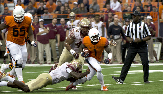 Stock watch: How Syracuse&#8217;s bowl hopes and a shirtless fan fared in SU&#8217;s 45-14 loss to Florida State