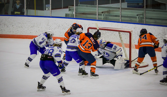 3-goal 2nd period pushes Syracuse past Mercyhurst