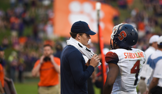 Dino Babers gives no update on Eric Dungey after quarterback left game in 1st quarter