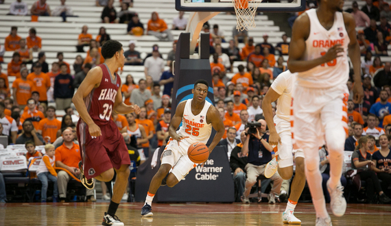Tyus Battle gives Syracuse offense life in preseason-opening win over IUP