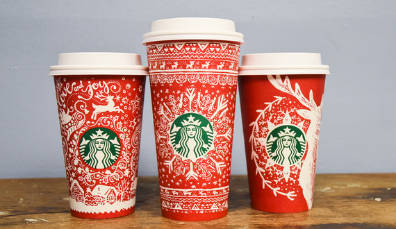 From the Design Desk: Starbucks Holiday Cups