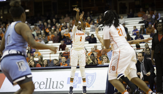 Syracuse women&#8217;s basketball slips past George Washington, 74-71, after late-game stumble