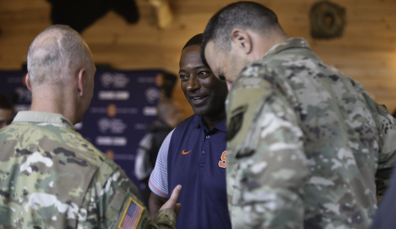 How SU Athletics has embraced the university’s quest to be the No. 1 school for veterans