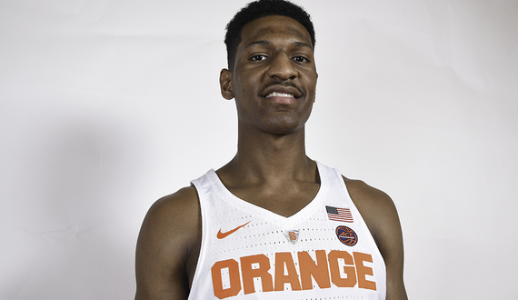 <span class="header1">SLOW &#038;</span> <span class="header2">STEADY</span> <h2>Andrew White brings consistency and experience to Syracuse in final year of college career</h2>