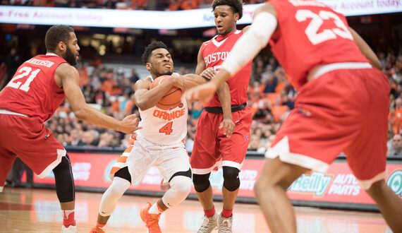 John Gillon scores team-high 23 points in 99-77 win over BU after emotional week following grandfather&#8217;s death