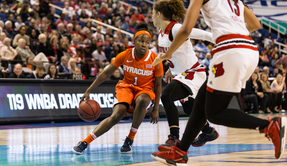 First half surge isn’t enough as Syracuse women&#8217;s basketball falls to No. 8 Louisville, 91-76