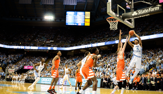 Syracuse dominated on boards by No. 9 North Carolina in 85-68 loss