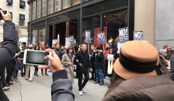 Protesters take to New York City during Donald Trump’s inauguration