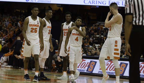 Afterthoughts: After its first significant win of the season, Syracuse could stick with 5-man rotation