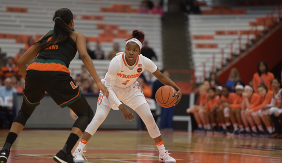 Syracuse dismantles the press and draws fouls in 81-48 beatdown of No. 14 Miami