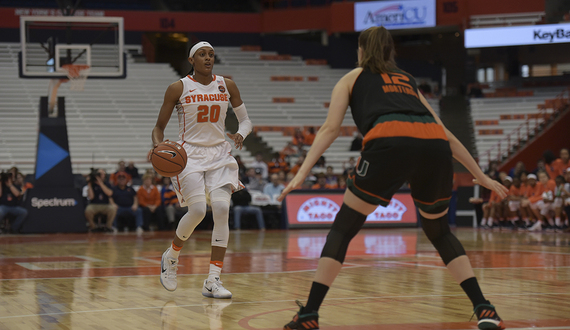 Syracuse women&#8217;s basketball&#8217;s backcourt is carrying the team on its back
