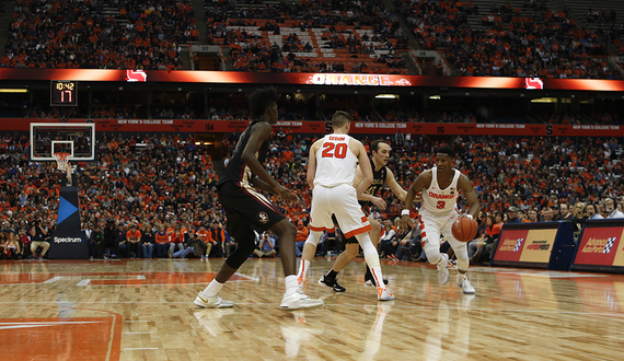 Syracuse pulls off 82-72 upset of No. 6 Florida State for 1st signature win of season