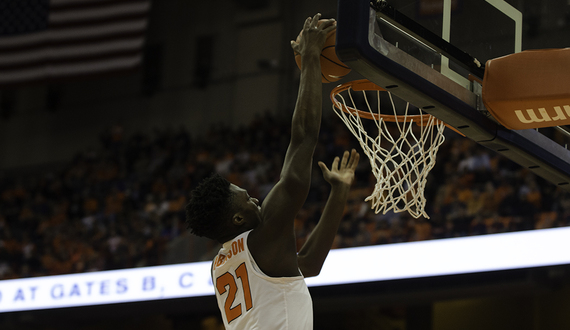 Tyler Roberson stifles Miami inside, scores 9 points in season-high 35 minutes