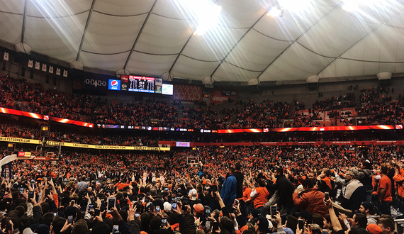 Schwedelson: Court storming after FSU win shows Syracuse fans expect less